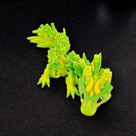 Bamboo Dragon Creative Decoration, Exquisite Details And Outstanding Appearance, Worth Having (Option: 1pc)